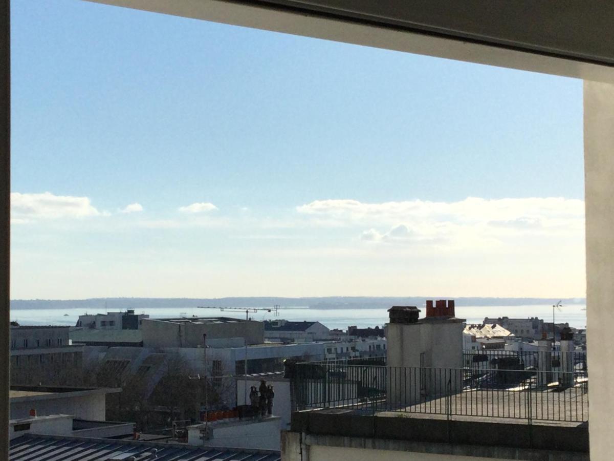 Appartement Vue Mer Brest Hyper Centre Exterior foto